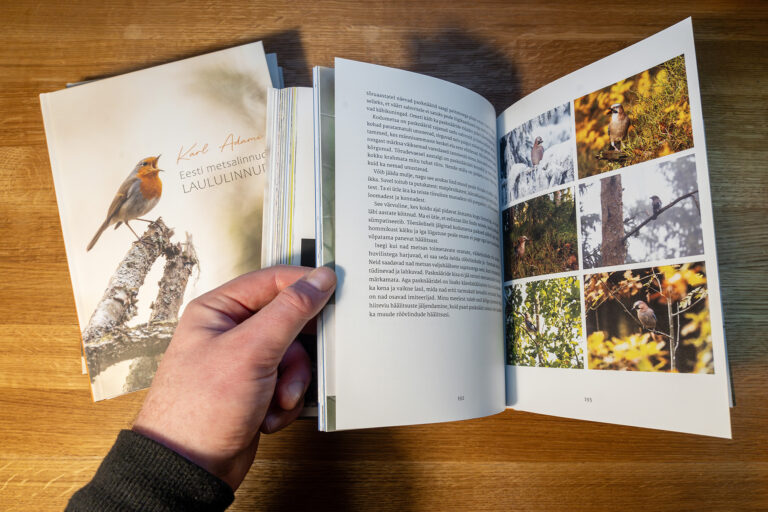 My third book ”Estonian Forest Birds. Songbirds”
