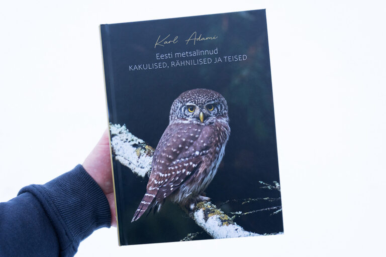 The fourth book, ”Estonian Forest Birds: Owls, Woodpeckers and Others”